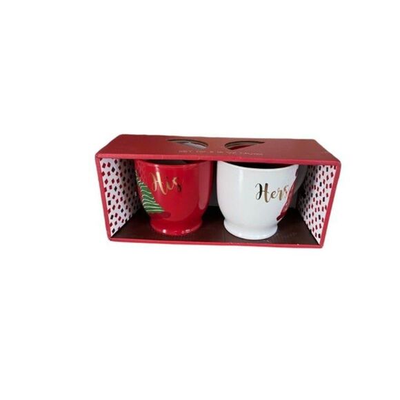 His and Hers Christmas Mugs (Set of two) - Picture 7 of 7